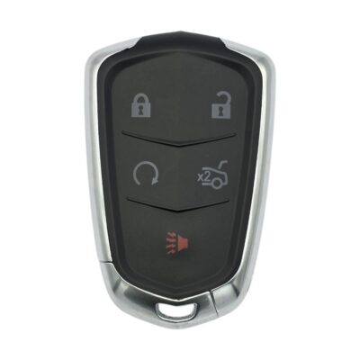 2015 2020 cadillac ats, xts, ct6 5b smart key proximity remote fob hyq2eb