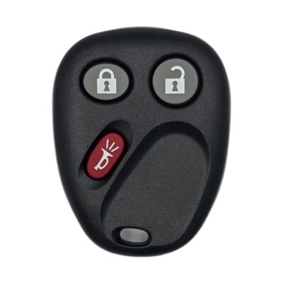 02 03 gm keyless remote key fob lhj011 21997127
