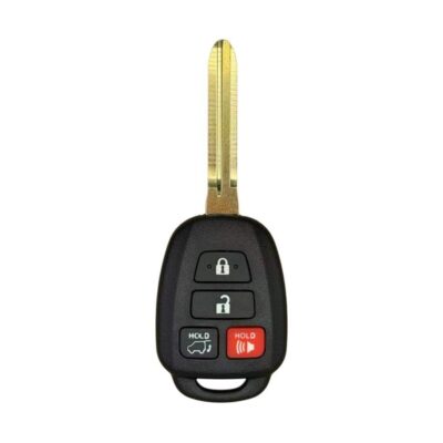 toyota 4b remote head key hyq12bdm, hyq12bel, 89070 02880, 89070 06420, 8a h chip