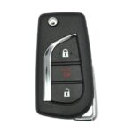 2019 2024 toyota rav4 3b flip key fob gq4 73t, 89070 0r300, 8a h chip