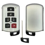2010 2020 toyota sienna 6b smart keyless remote key fob hyq14adr, 89904 08010, 5691 board